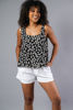 Imagen de Top En Rayon Print Florecitas Tirante Ancho