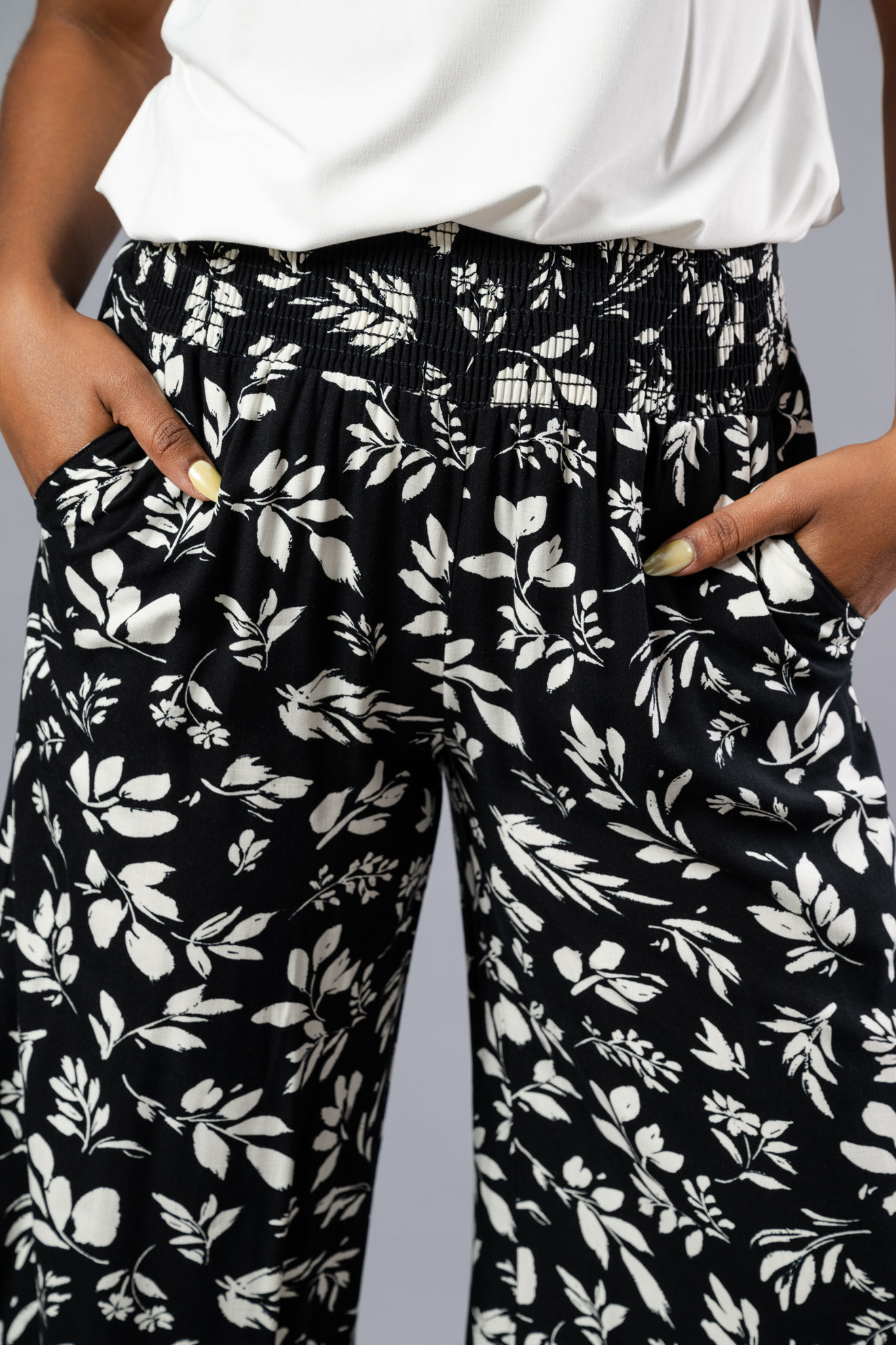 Imagen de Pantalon En Rayon Print Flores