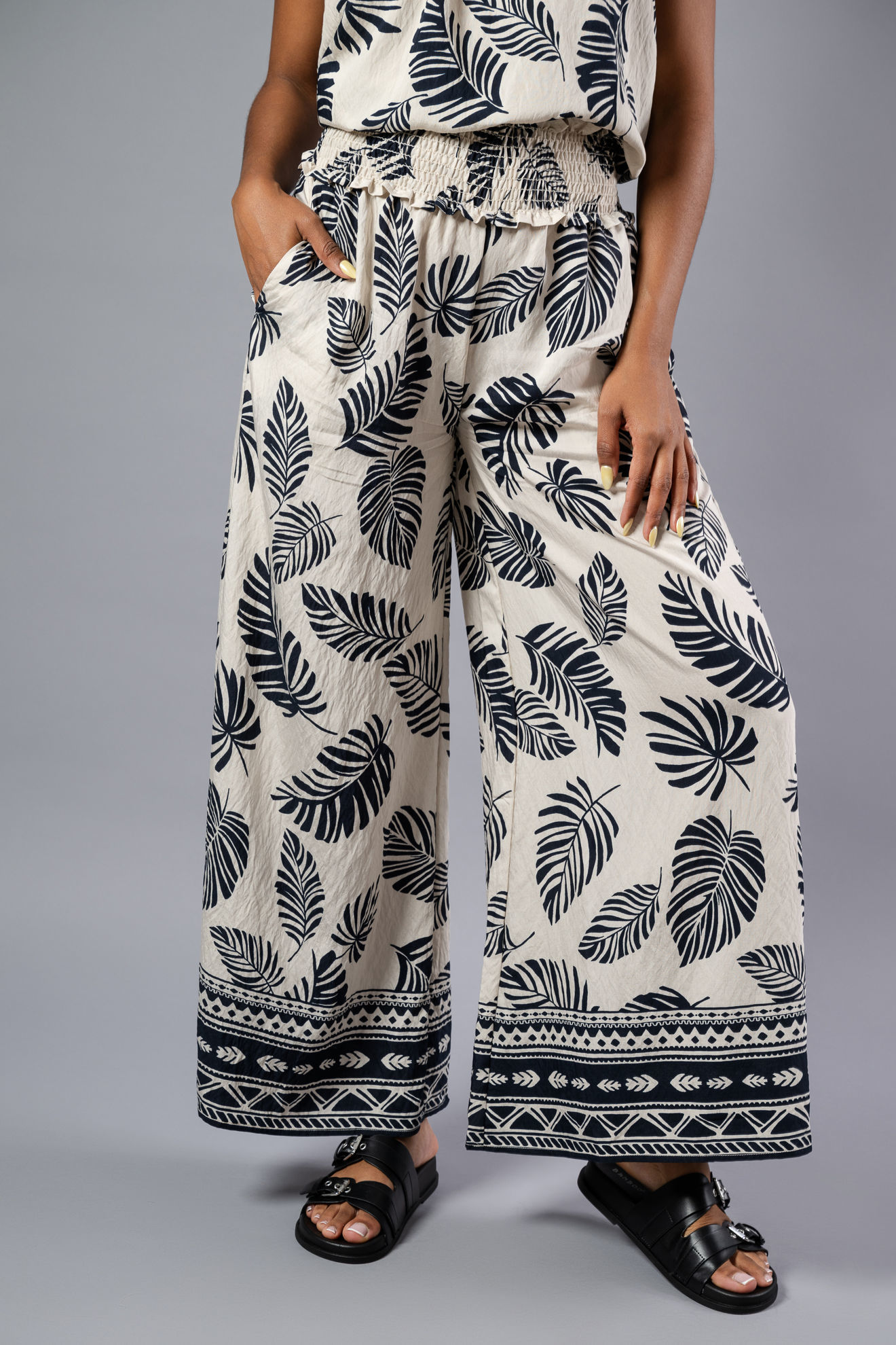 Imagen de Pantalon En Rayon Print Tropical
