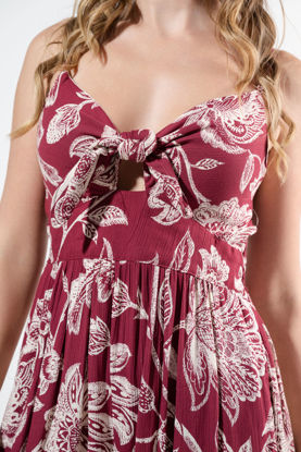 Imagen de Enterizo En Rayon Estampado Tirantes