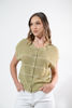 Imagen de Blusa Rayas Botones Frente