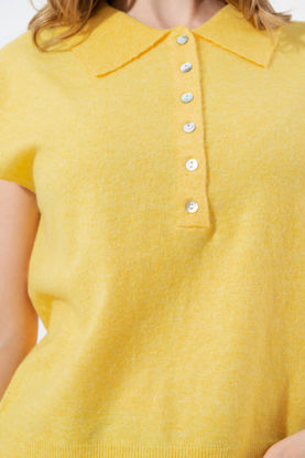 Imagen de Blusa Tejida Botones Frente