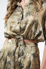 Imagen de Set Pantalon Crop Top En Satin Estampado ( Exclusivo Pagina)