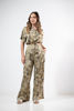 Imagen de Set Pantalon Crop Top En Satin Estampado ( Exclusivo Pagina)