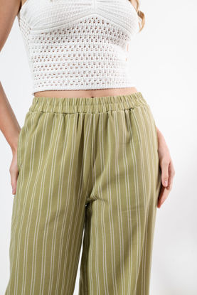 Imagen de Pantalon En Rayas Elastico Cintura