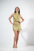 Imagen de Set  Mini Falda Crop Top En Satin    ( Exclusiva Pagina)