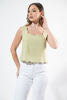Imagen de Crop Top Cuello Cuadrado En Lino (Exclusivo Pagina)