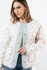 Imagen de Quilted Jacket Print Florecitas    ( >Exclusiva Pagina)