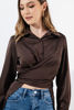 Imagen de Blusa Manga Larga En Satin