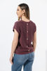 Imagen de Blusa Botones Madera Espalda