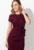 Imagen de Vestido Lapiz Nudo Cintura      ( Exclusivo Pagina)