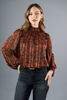 Imagen de Blusa Animal Print Cuello Alto    ( Exclusivo pagina )