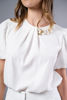Imagen de Blusa Manga Corta Detalle Cadena