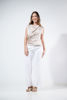Imagen de Blusa En Satin Cuello Bobo