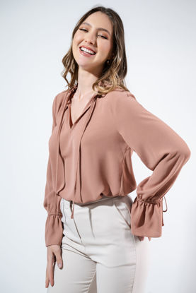 Imagen de Blusa Manga Larga Cuello V