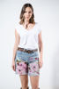 Imagen de Bermuda En Denim Print Flores