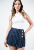 Imagen de Skort Denim En Rayas      ( Exclusivo Pagina)