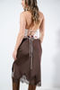 Imagen de Crop Top En Satin, Halter, Espalda Descubierta