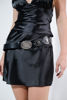 Imagen de Crop Top En Satin, Halter, Espalda Descubierta