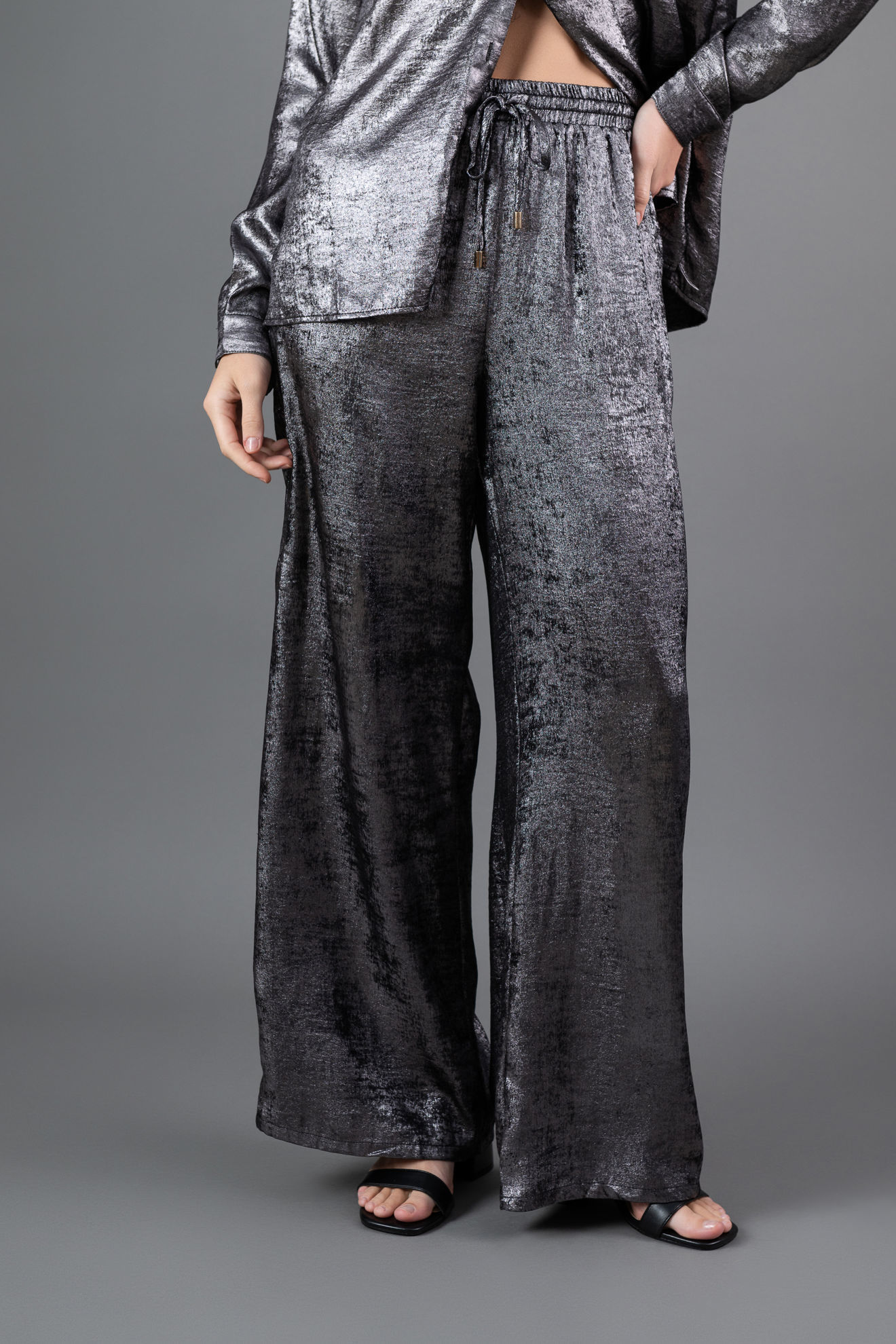 Imagen de Pantalon Brillo Elastico Cintura      ( Exclusivo Pagina)