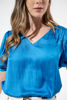 Imagen de Blusa Cuello V Manga  Corta