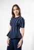 Imagen de Blusa Estilo Peplum De Rayas