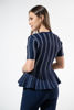 Imagen de Blusa Estilo Peplum De Rayas
