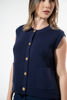 Imagen de Blusa Tejida Botones Dorados