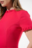 Imagen de Vestido Cuello Redondo Manga Corta Con Bolsillos