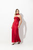 Imagen de Vestdo En Satin Straple Frente, Cuello Bobo Espalda