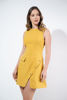 Imagen de Vestido Sin Mangas Botones Decorativos Falda