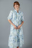 Imagen de Vestido Estampado Cuello Chino    ( Exclusivo Pagina)