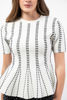 Imagen de Blusa En Rayas Estilo Peplum