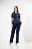 Imagen de Blusa En Rayas Estilo Peplum
