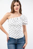 Imagen de Blusa Un Hombro Print Lunares
