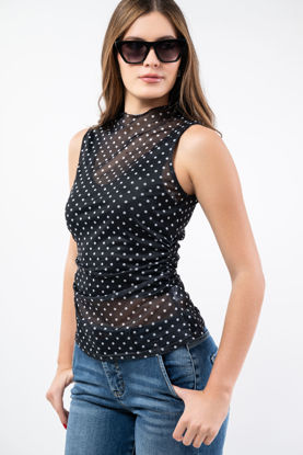 Imagen de Blusa Sin Mangas Print Lunares