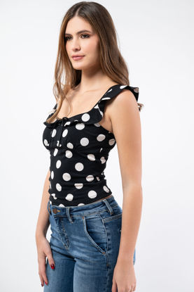 Imagen de Crop Top Print Lunares
