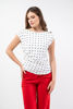 Imagen de Blusa Print Lunares Cuello Redondo