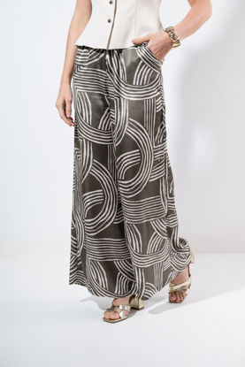 Imagen de Pantalon Palazzo En Satin Estampado