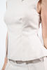 Imagen de Saquito Sin Mangas; Zipper Frente