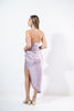 Imagen de Vestido En Satin Cuello Alto, Espalda Descubierta