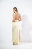 Imagen de Vestido En Satin Cuello Bobo Espalda Descubierta