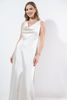 Imagen de Vestido En Satin Cuello Bobo, Espalda Descubierta