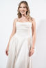 Imagen de Vestido En Satin Tirantes Ajustables