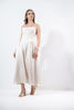 Imagen de Vestido En Satin Tirantes Ajustables