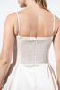 Imagen de Vestido En Satin Tirantes Ajustables