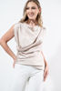 Imagen de Blusa En Satin Zipper Espalda