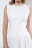 Imagen de Vestido Sin Mangas Detalle Perlas Cuello