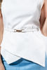 Imagen de Blusa Sin Mangas Asimetrica, Zipper Espalda