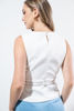 Imagen de Blusa Sin Mangas Asimetrica, Zipper Espalda